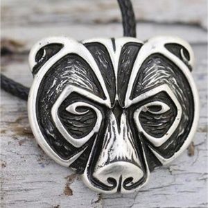 🐻🐻🐻 Nordic Viking Black Bear pendant